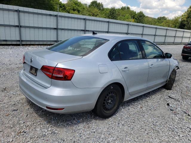 3VW2K7AJ1FM320322 - 2015 VOLKSWAGEN JETTA BASE Արծաթագույն լուսանկար 4