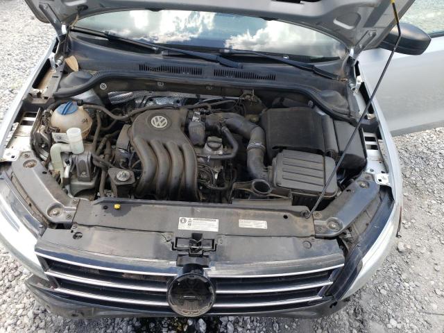 3VW2K7AJ1FM320322 - 2015 VOLKSWAGEN JETTA BASE Արծաթագույն լուսանկար 7
