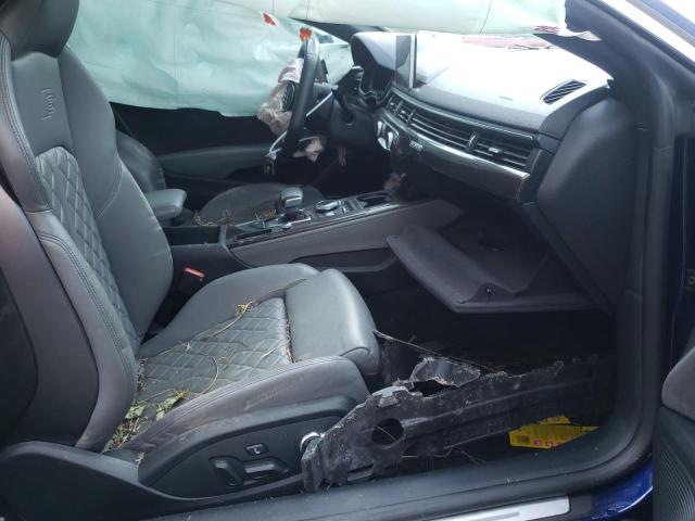 WAUR4AF59JA057617 - 2018 AUDI S5 PRESTIG BLUE photo 5