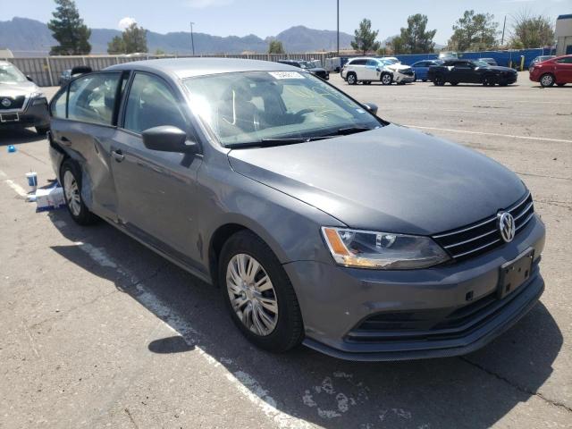 3VW2K7AJ7FM414351 - 2015 VOLKSWAGEN JETTA BASE 灰色 照片 1