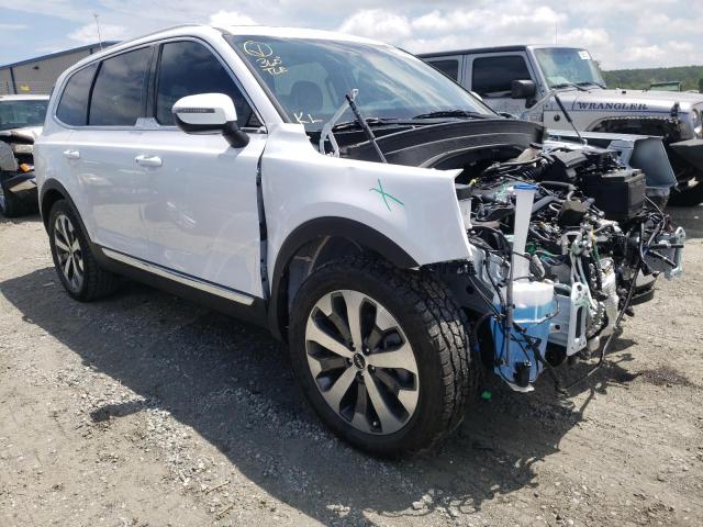 5XYP34HC5NG294153 - 2022 KIA TELLURIDE WHITE photo 1