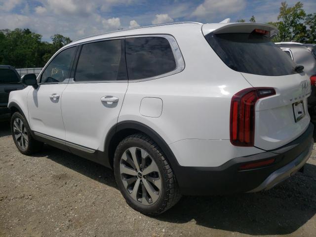 5XYP34HC5NG294153 - 2022 KIA TELLURIDE WHITE photo 3