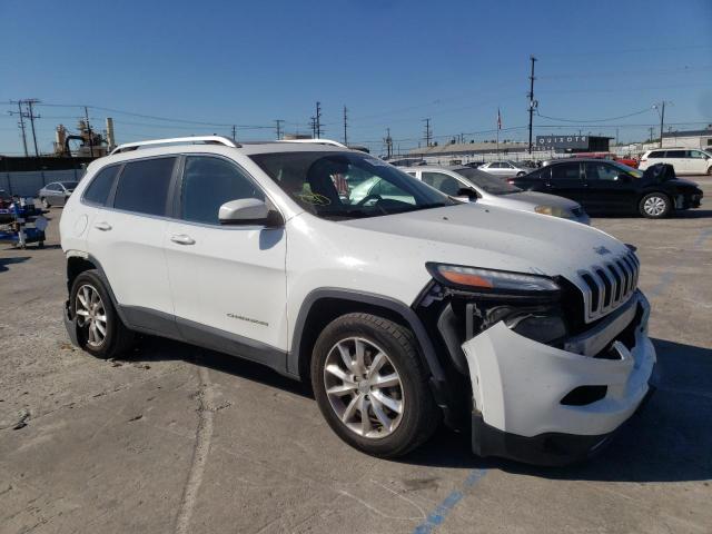 1C4PJMDS8EW265266 - 2014 JEEP CHEROKEE L WHITE photo 1