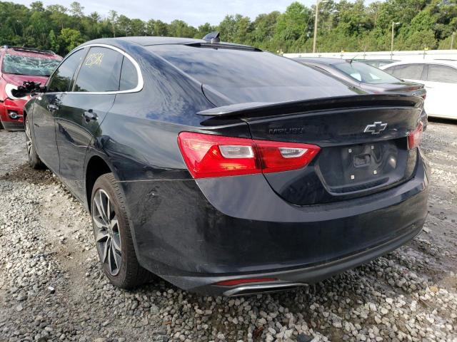 1G1ZG5ST4LF078671 - 2020 CHEVROLET MALIBU RS BLACK photo 3