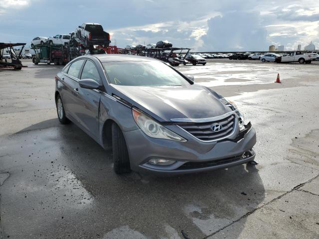 5NPEB4AC0DH641108 - 2013 HYUNDAI SONATA GLS GRAY photo 1