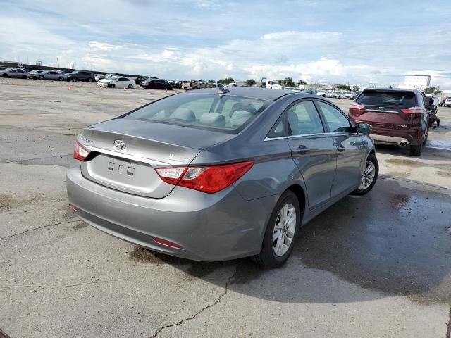 5NPEB4AC0DH641108 - 2013 HYUNDAI SONATA GLS GRAY photo 4