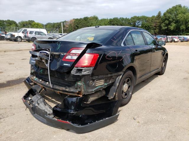 1FAHP2MK2EG161556 - 2014 FORD TAURUS POL BLACK photo 4