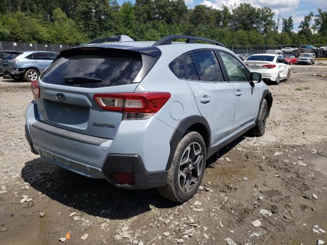 JF2GTAMC2JH319601 - 2018 SUBARU CROSSTREK BLUE photo 4