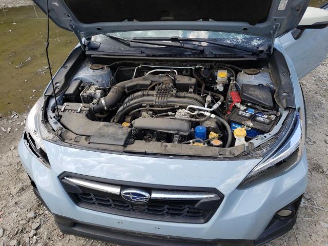 JF2GTAMC2JH319601 - 2018 SUBARU CROSSTREK BLUE photo 7