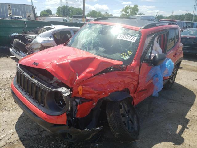 ZACCJBAB2JPH25648 - 2018 JEEP RENEGADE S Narıncı foto 2