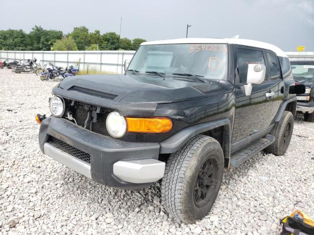 JTEBU11F770084538 - 2007 TOYOTA FJ CRUISER BLACK photo 2