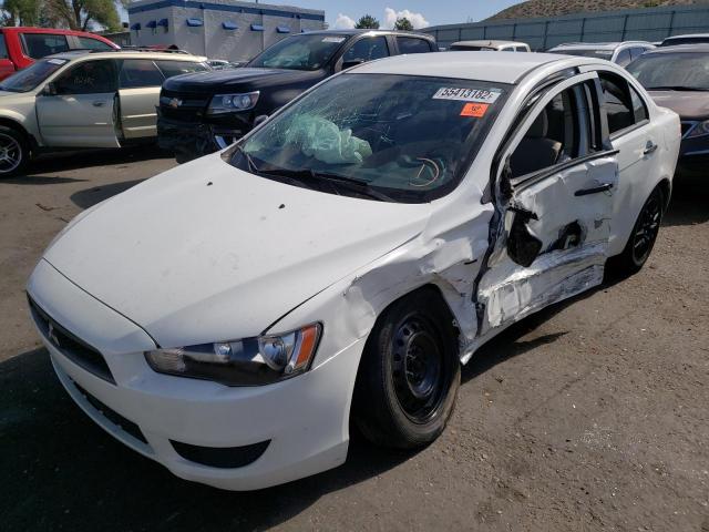 JA3AU16U59U009385 - 2009 MITSUBISHI LANCER DE WHITE photo 2