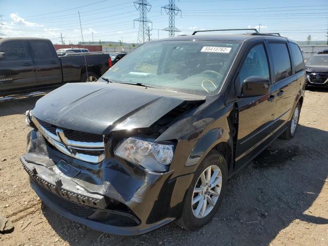 2C4RDGCG6FR717367 - 2015 DODGE GRAND CARA BLACK photo 2