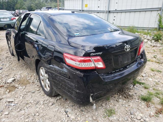 4T4BF3EK1BR150344 - 2011 TOYOTA CAMRY BASE BLACK photo 3