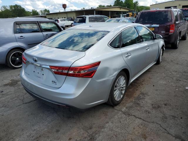 4T1BD1EB5EU022486 - 2014 TOYOTA AVALON HYB SILVER photo 4