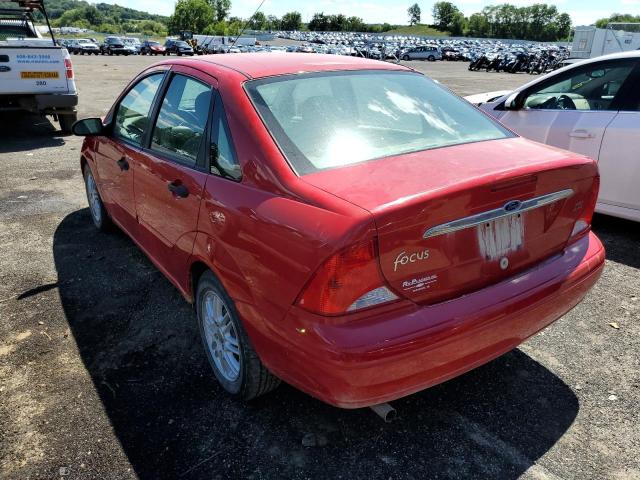 1FAFP3838YW104787 - 2000 FORD FOCUS ZTS RED photo 3