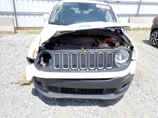 ZACCJABBXJPJ32139 - 2018 JEEP RENEGADE L WHITE photo 7