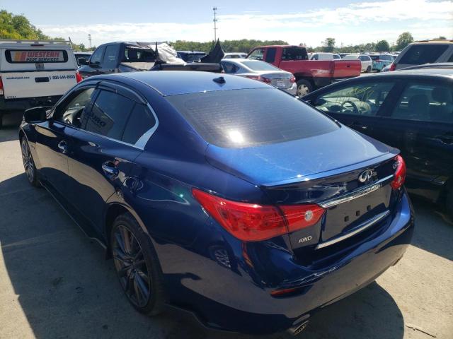 JN1FV7AR8GM451443 - 2016 INFINITI Q50 RED SPORT 400  photo 3