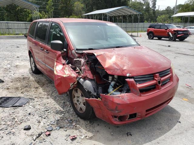 2D8HN44H78R127228 - 2008 DODGE GRAND CARA RED photo 1