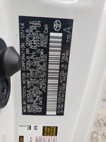 JTKJF5C75F3095700 - 2015 TOYOTA SCION TC 白色 照片 10