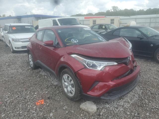 NMTKHMBX7KR090376 - 2019 TOYOTA C-HR XLE RED photo 1