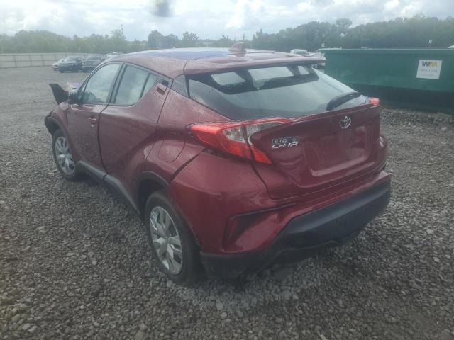 NMTKHMBX7KR090376 - 2019 TOYOTA C-HR XLE RED photo 3