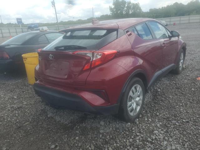 NMTKHMBX7KR090376 - 2019 TOYOTA C-HR XLE RED photo 4