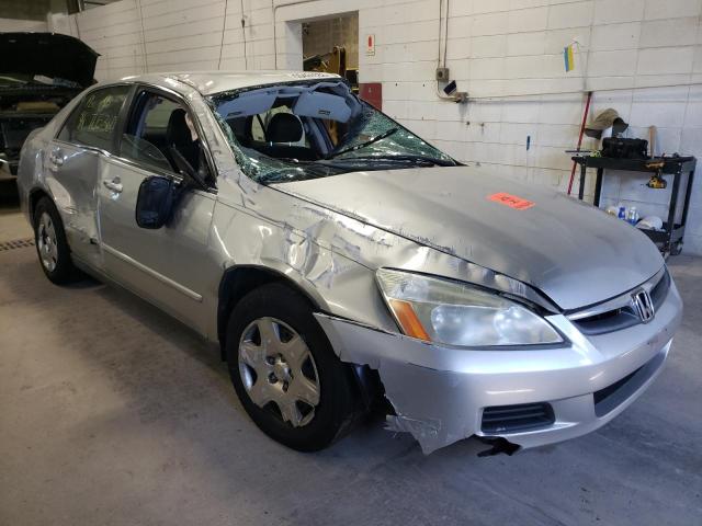 3HGCM56496G704308 - 2006 HONDA ACCORD LX SILVER photo 1