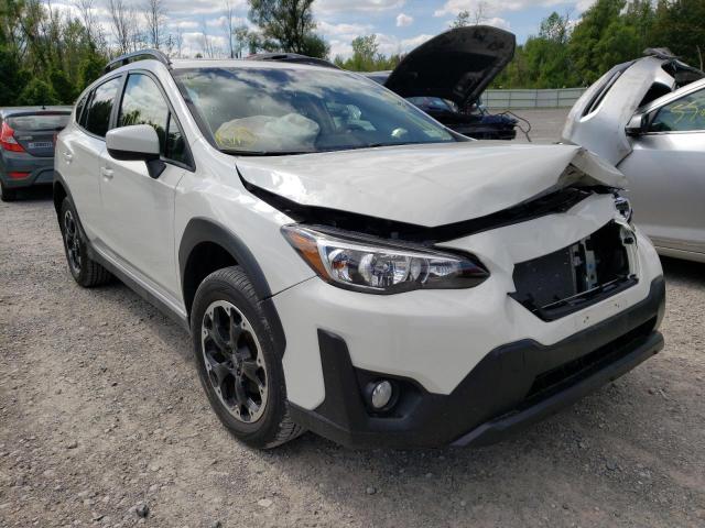 JF2GTAECXM8267055 - 2021 SUBARU CROSSTREK WHITE photo 1