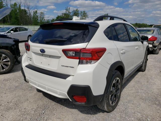 JF2GTAECXM8267055 - 2021 SUBARU CROSSTREK WHITE photo 4