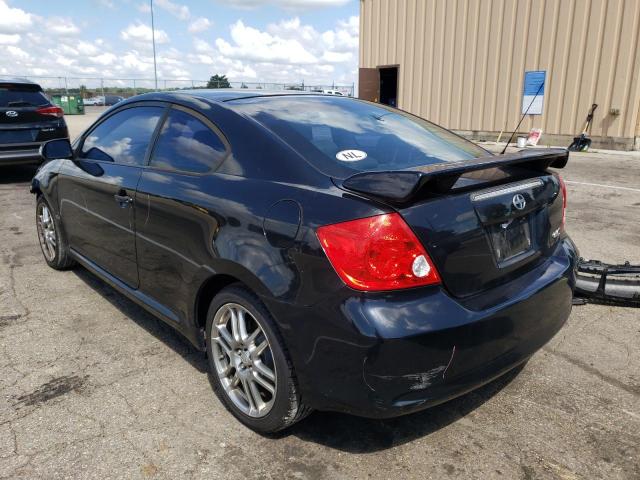 JTKDE177270204524 - 2007 TOYOTA SCION TC შავი ფოტო 3