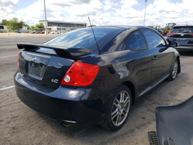 JTKDE177270204524 - 2007 TOYOTA SCION TC შავი ფოტო 4