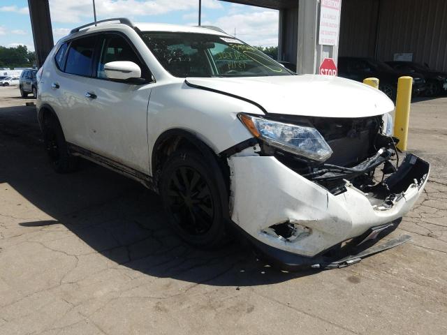 5N1AT2MT0GC869049 - 2016 NISSAN ROGUE S/SV WHITE photo 1
