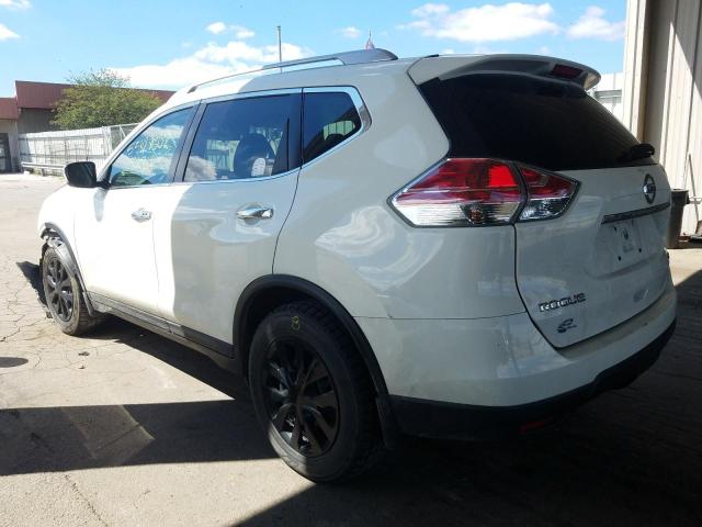 5N1AT2MT0GC869049 - 2016 NISSAN ROGUE S/SV WHITE photo 3