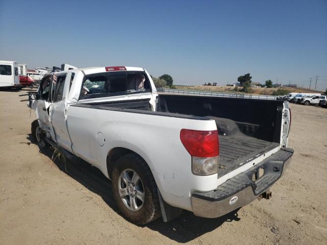 5TFCV54137X004138 - 2007 TOYOTA TUNDRA DOU WHITE photo 3