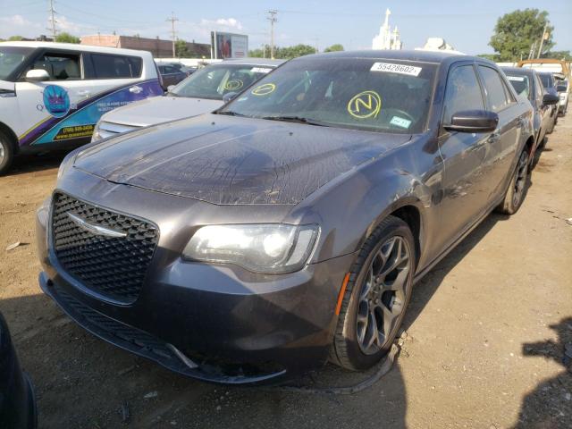 2C3CCABG0FH921647 - 2015 CHRYSLER 300 S GRAY photo 2