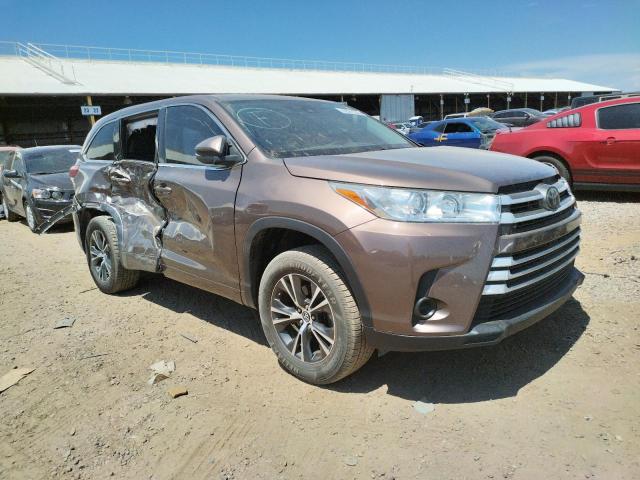 5TDZZRFH3JS256324 - 2018 TOYOTA HIGHLANDER LE  photo 1