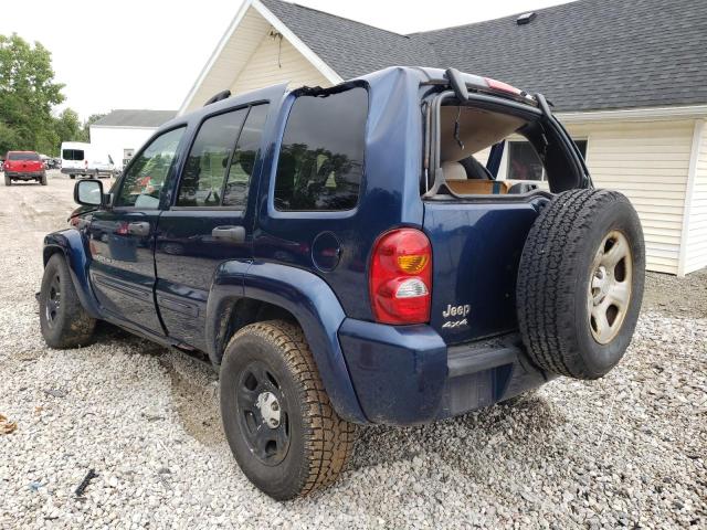 1J4GL58K63W690485 - 2003 JEEP LIBERTY BLUE photo 3