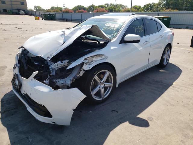 19UUB2F54FA021836 - 2015 ACURA TLX TECH WHITE photo 2