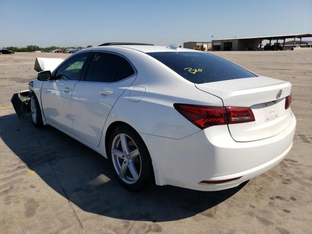 19UUB2F54FA021836 - 2015 ACURA TLX TECH WHITE photo 3