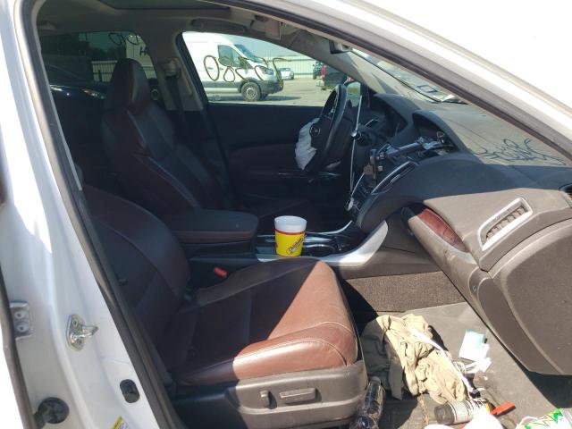19UUB2F54FA021836 - 2015 ACURA TLX TECH WHITE photo 5