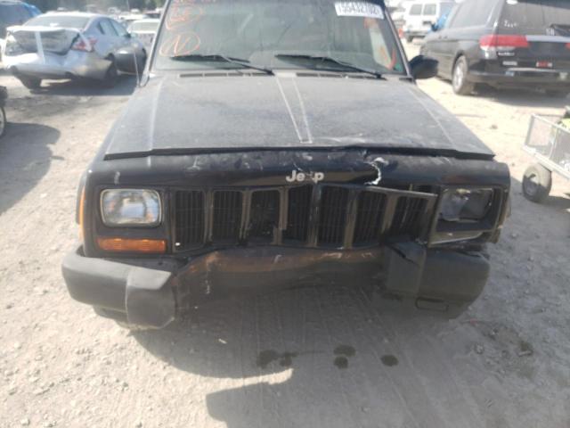 1J4FF48S81L506451 - 2001 JEEP GRAND CHER BLACK photo 9