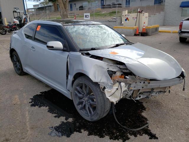 JTKJF5C79E3069230 - 2014 TOYOTA SCION TC 银色 照片 1