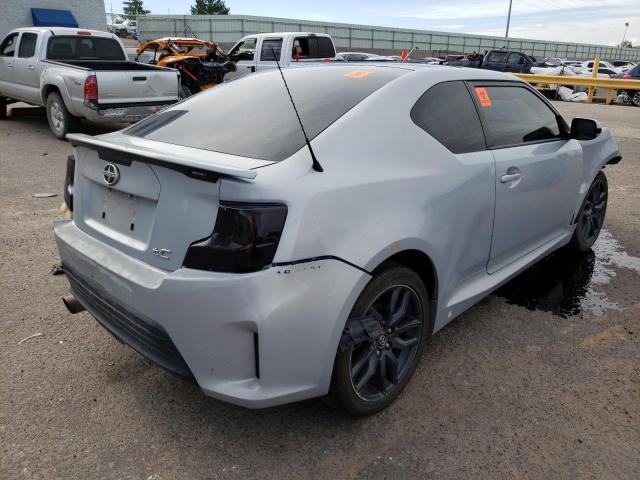 JTKJF5C79E3069230 - 2014 TOYOTA SCION TC 银色 照片 4