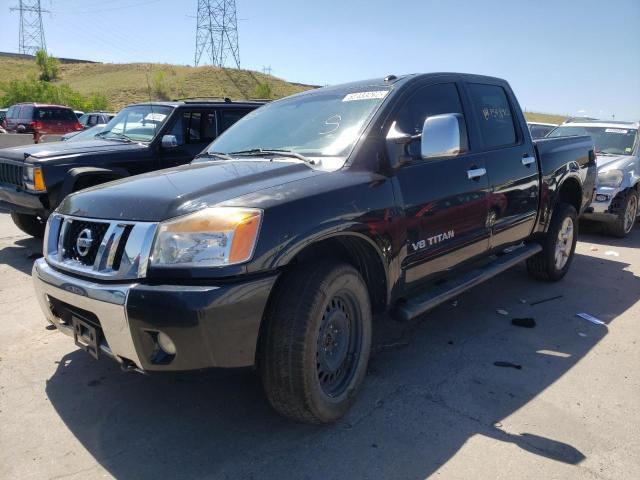 1N6BA0EC6CN329797 - 2012 NISSAN TITAN S BLACK photo 2