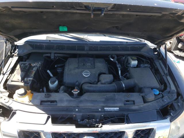 1N6BA0EC6CN329797 - 2012 NISSAN TITAN S BLACK photo 7