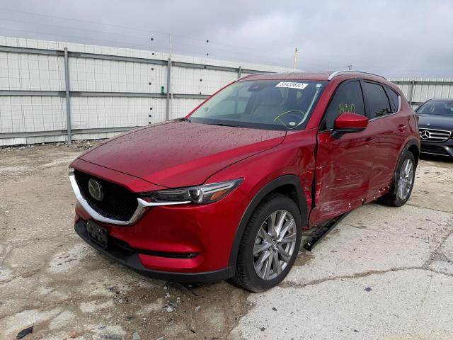 JM3KFBDM3L0749645 - 2020 MAZDA CX-5 GRAND RED photo 2