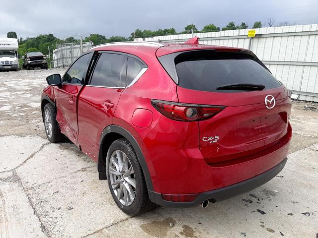 JM3KFBDM3L0749645 - 2020 MAZDA CX-5 GRAND RED photo 3