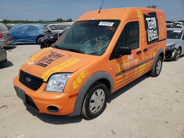 NM0LS7DN7CT078877 - 2012 FORD TRANSIT CO ORANGE photo 2