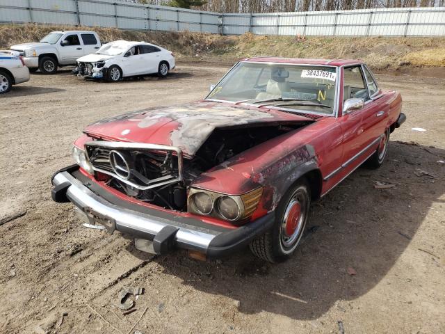 10704412023006 - 1975 MERCEDES-BENZ 450 SL RED photo 2